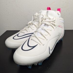 Nike Mens Sizes Alpha Huarache 8 Elite LAX 'Sail Hyper Pink' CW4440-116
